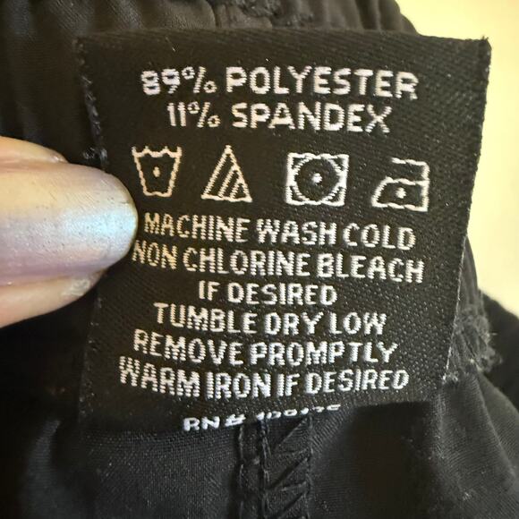 NBA Basketball Mens Adjustable Active Waistband Logo Black Jogger Pants Small - Picture 10 of 11